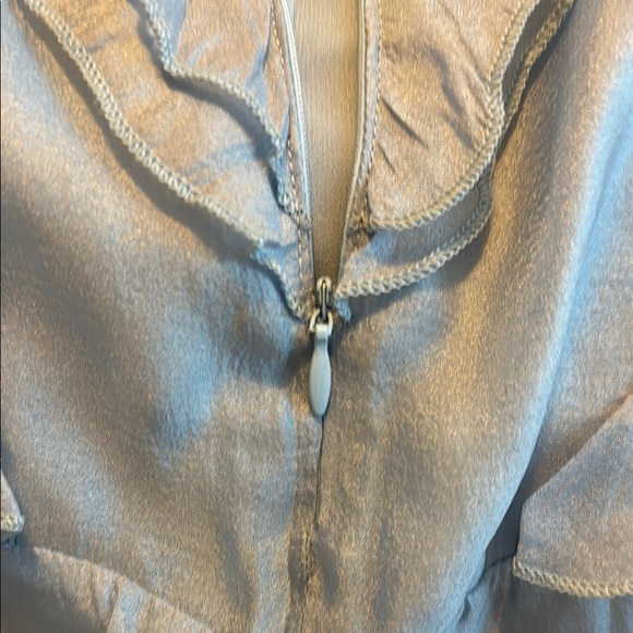 Commense Blue Ruffled Mini Sundress - Picture 4 of 5